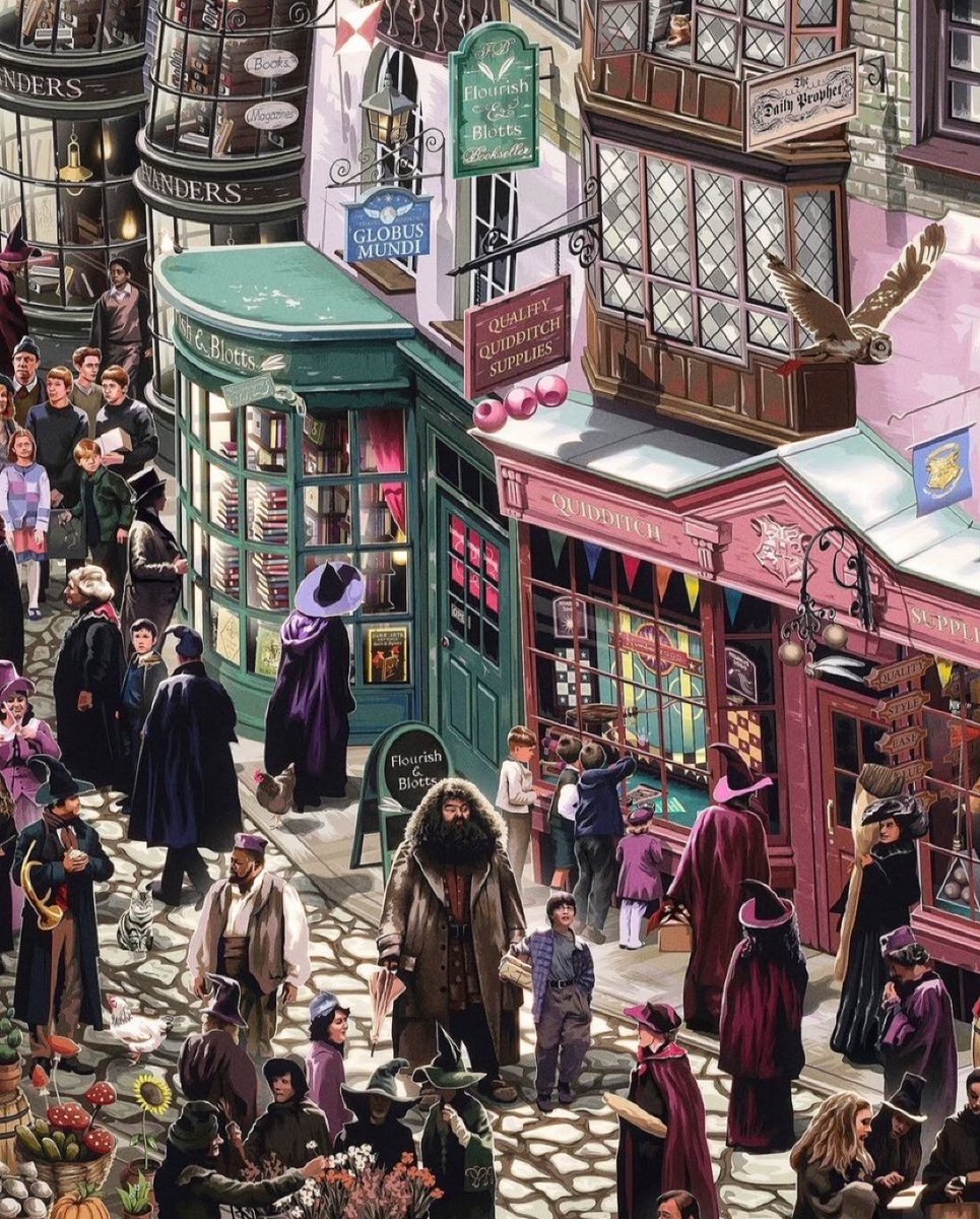 The beauty of Diagon Alley 😍
