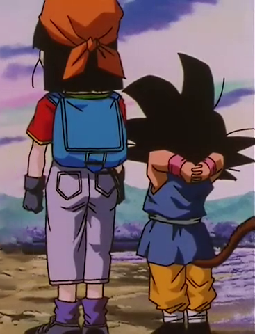 Xeogran's tweet photo. Goku is sooo tiny as a kid, he's like pocket-sized 😭
#DragonBallGT #DBGT https://t.co/KazOaotEYT