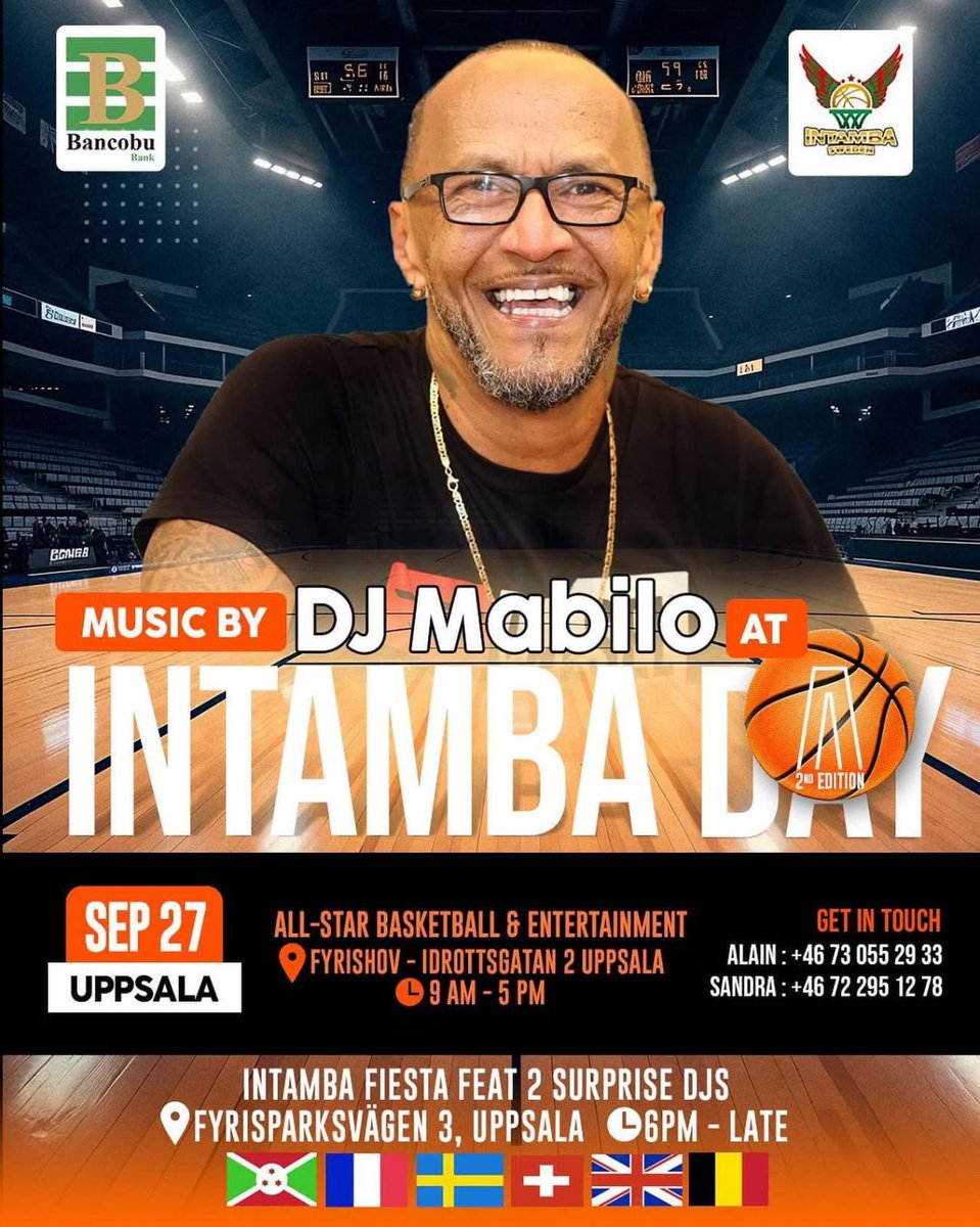 yigenga's tweet photo. #intambaday #basketball #allstar #Europe #Suède 🔥
@StyvesDerrick uzongurira fanta? https://t.co/5Mm3PGCwvd