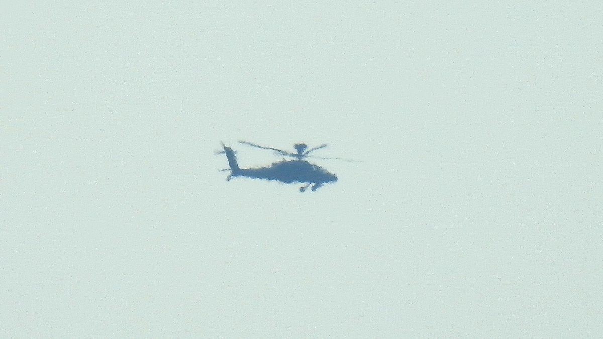 Royal Netherlands Air Force Boeing AH-64E Apache Guardian Q-41 #APCHE01 over the Netherlands today, far, far away. 

#NLspot