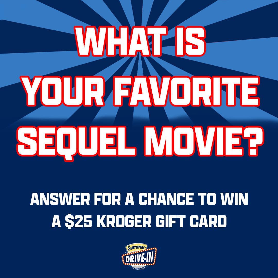 Summer_DriveIn's tweet image. 🚨🚨🚨

What is your favorite sequel movie???

Make sure you come out to see Freakier Friday + The Fantastic Four: First Steps all of this week, part of our three DOUBLE FEATURES! 🎥

Visit summerdrivein.com to purchase online tickets!