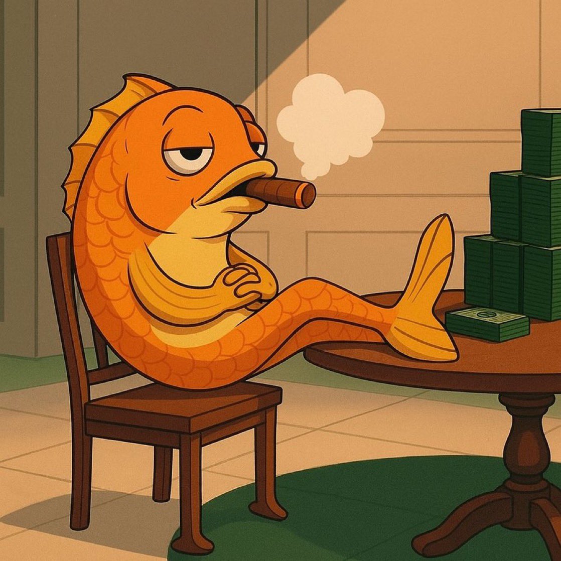 $FISH watching ETH right now…