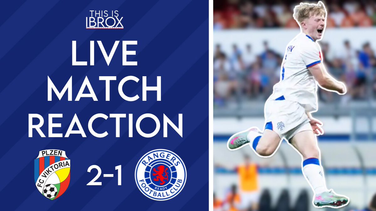 This Is Ibrox - Your Rangers Podcast (@thisisibrox) on Twitter photo 🚨 Live Match Reaction 🚨
Rangers are through but that was a hard, hard watch.
<a href="/kyrano14/">Kyran Wallace</a> and <a href="/shugboat/">Craig Hughes</a> are live with their immediate reaction as Rangers head to the Champions League Play Off Round.
Listen now: youtube.com/live/IF-BupPT-… 🚨 Live Match Reaction 🚨
Rangers are through but that was a hard, hard watch.
<a href="/kyrano14/">Kyran Wallace</a> and <a href="/shugboat/">Craig Hughes</a> are live with their immediate reaction as Rangers head to the Champions League Play Off Round.
Listen now: youtube.com/live/IF-BupPT-…