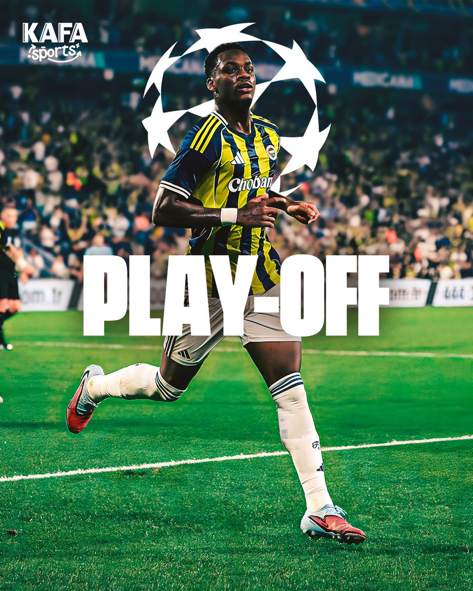 Fenerbahçe, Şampiyonlar Ligi'nde Play-off turunda 🟡🔵