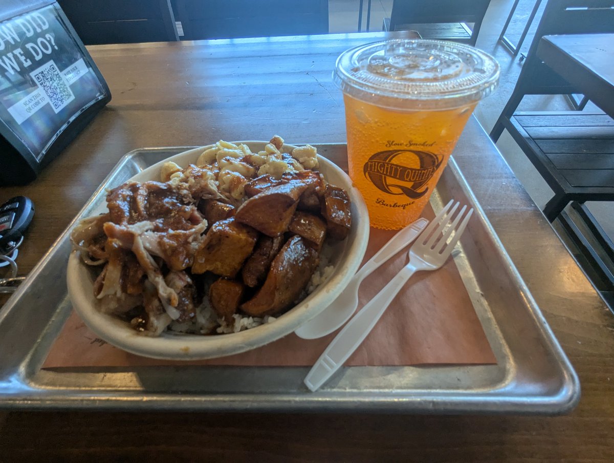 It's been a while since I ate at <a href="/MightyQuinnsBBQ/">Mighty Quinn's BBQ</a>. I miss it! 😋