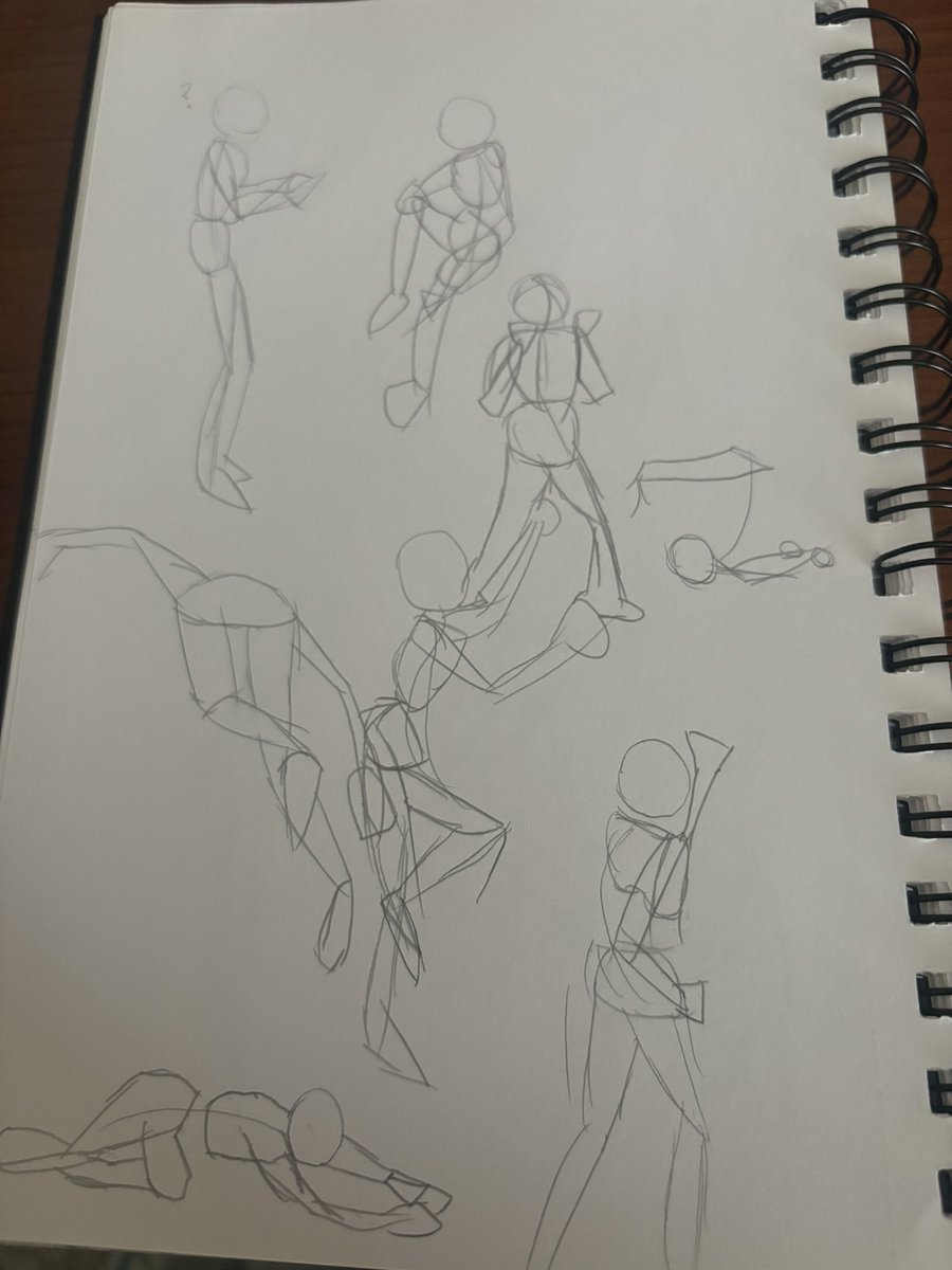 Did some more gesture drawings with a 1 minute time limit. Think I’ll focus on learning to draw the rib cage some more because that’s my biggest struggle right now