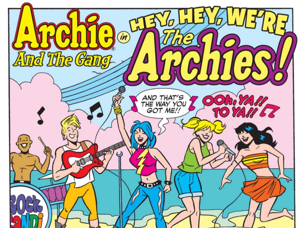 The musical rivalry between The Archies and Rock Candi heats up in Archie Jumbo Comics Digest 363! archiecomics.com/riverdales-roc…