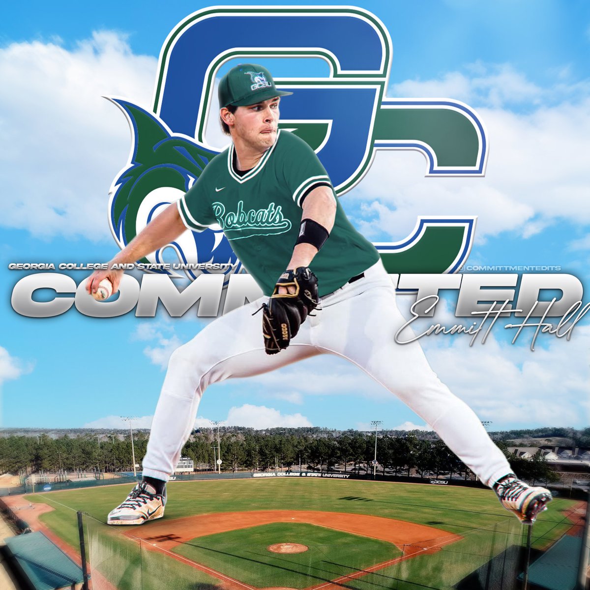 EmmittHall07's tweet photo. Let’s ride. #committed #gobobcats https://t.co/bOfXIrNrCz