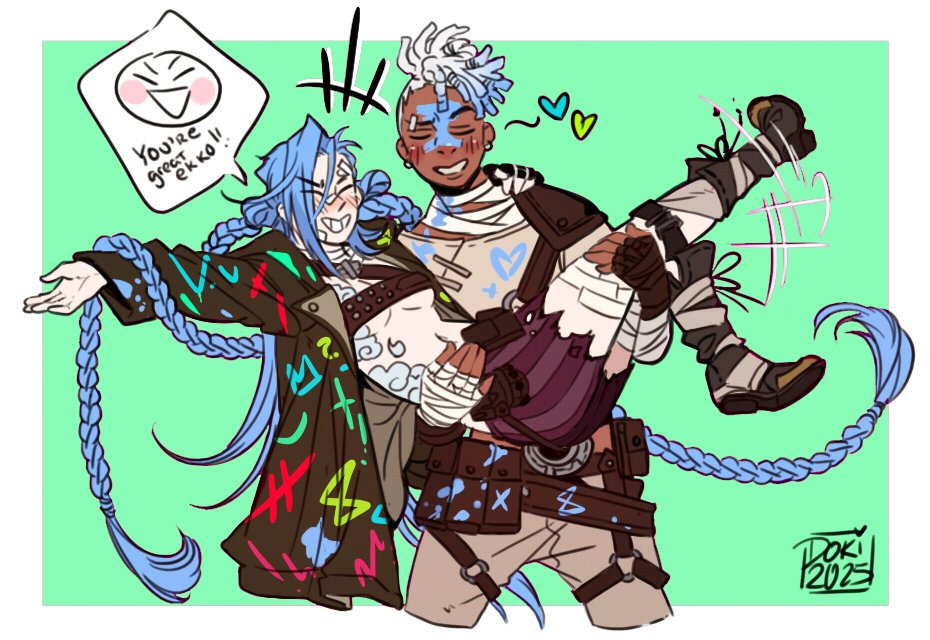 You are the best ekko! ☝️🙂‍↕️💖
🩵💚🩵💚🩵💚🩵💚
#TimeBomb #timebombweek2025 #ekkoxjinx #ekkojinx #jinx #ekko