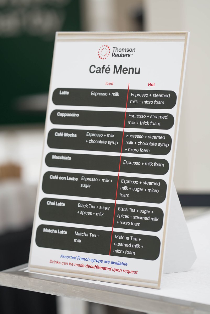 ☕Fuel your ILTACON 2025 with complimentary coffee at the Thomson Reuters Café!

Grab your favorite latte at the Cherry Blossom Gazebo on your way to educational sessions and don’t forget to visit us at booth 609! 

#ILTACON2025 #LegalInnovation #LegalTech #ThomsonReutersCafe