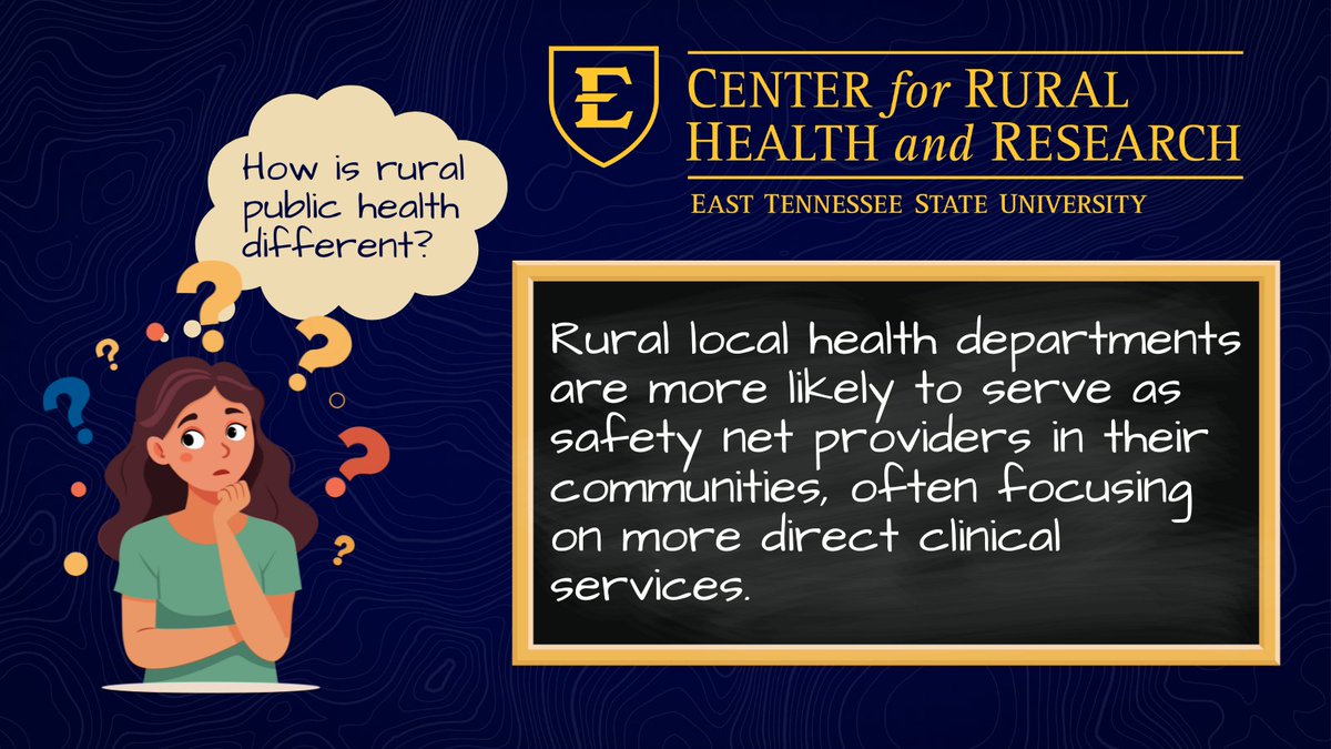 How is rural public health different? 

From services &amp; staffing to partnerships &amp; funding, the challenges and opportunities are unique.

We break it down in our new commentary 👇

journals.lww.com/jphmp/fulltext…

#RuralHealth #PublicHealth
