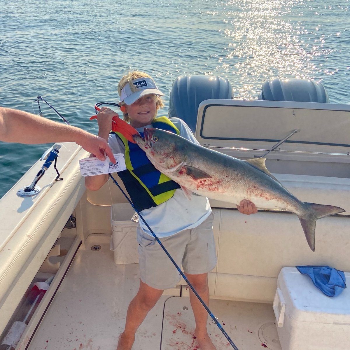 BluefishTourn's tweet photo. Sign up for @surfsidehotel Bluefish Tournament happening August 23 &amp; 24. Someone's coming out of next weekend with the $25,000 grand prize!

💻 register online at https://t.co/YKrfDD1cRH (no T-shirt included)
📍 register at local tackle shops &amp; get your T-shirt https://t.co/eX5SvJ2mgJ