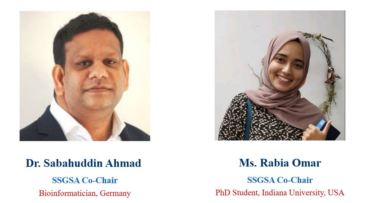 SirSyedGSA's tweet photo. The Board of Directors (BoD) of the Sir Syed Global Scholar Award (SSGSA) is delighted to announce the appointment of Dr. Sabahuddin Ahmad and Ms. Rabia Omar as the new Co-Chairs of the SSGSA Executive Committee (EC). https://t.co/78jNLd08Jf