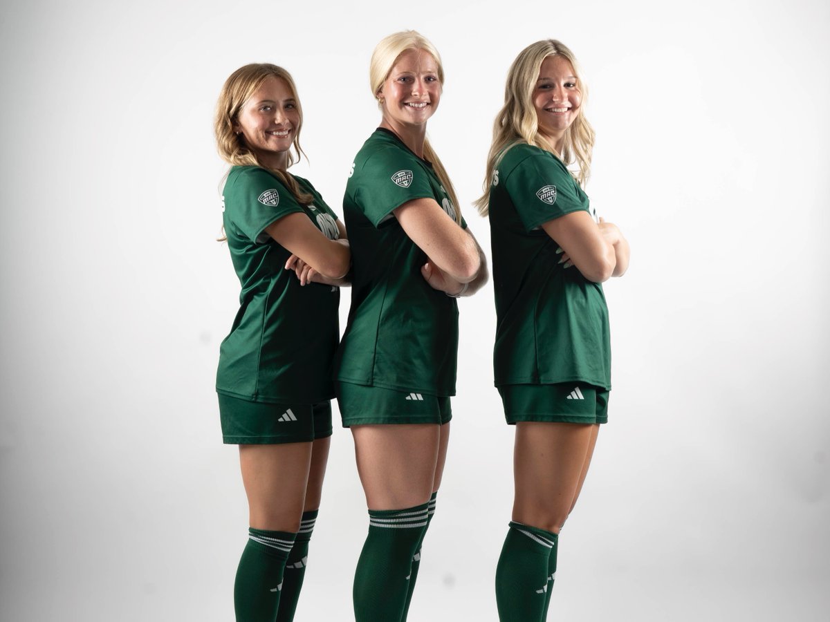 OhioWSoccer's tweet photo. The Ohio soccer team was selected to finish third in the 2025 MAC Preseason Coaches Poll. Ohio finished behind Western Michigan and Buffalo in this year's poll. 

Ohio begins the season on Thursday, Aug. 14 at Chessa Field against WKU!

Read More: https://t.co/c3UaB1m3SU

#OUohyeah