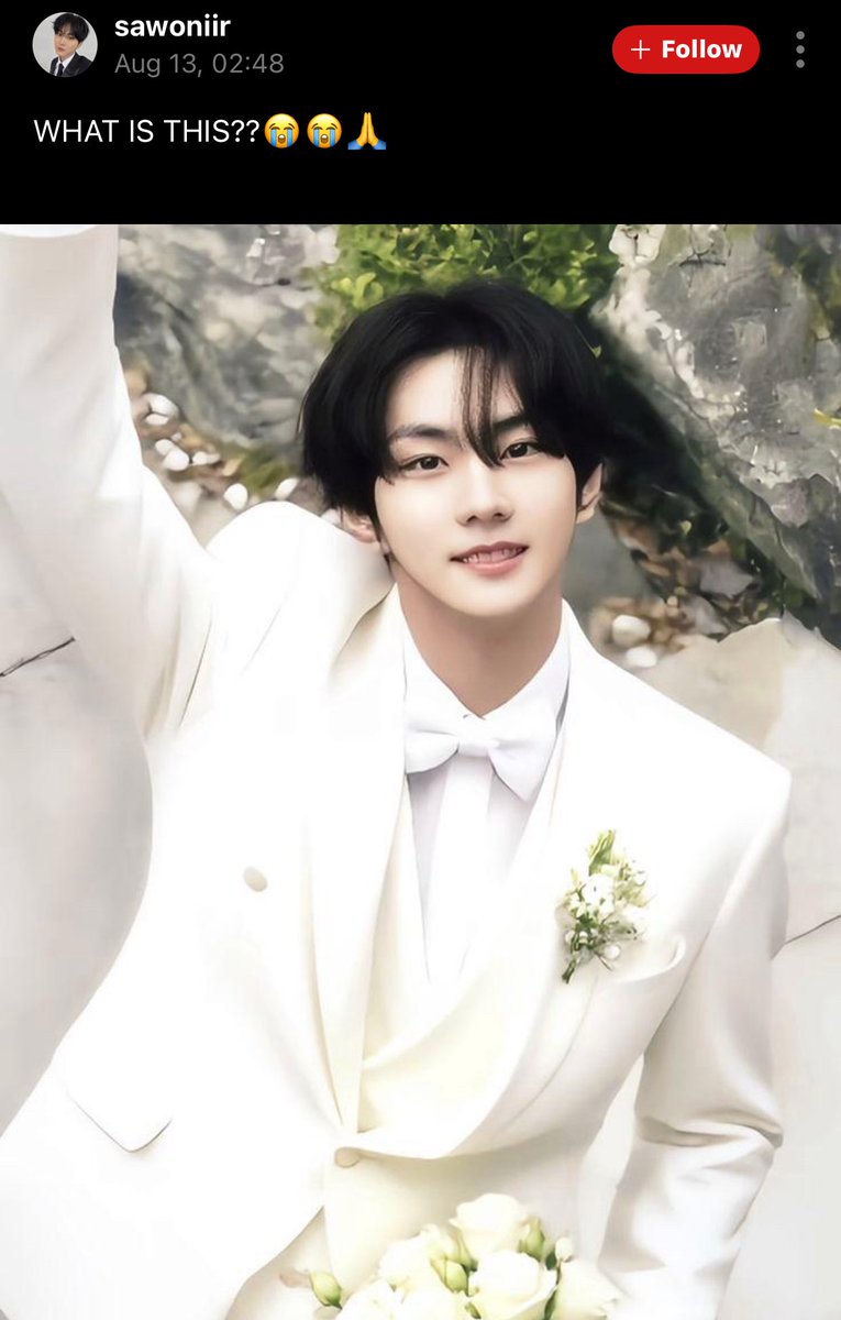 AsiaEnhypen's tweet photo. WVRS 💬 🐈‍⬛ 250813 #제이 left a comment

👤 - WHAT IS THIS??😭😭🙏

#ENHYPEN_JAY
- I’m getting teary.
- I should go as a guest wearing a pink glittery suit.

#ENHYPEN #엔하이픈 @ENHYPEN_members @ENHYPEN https://t.co/YClAZYBVYk