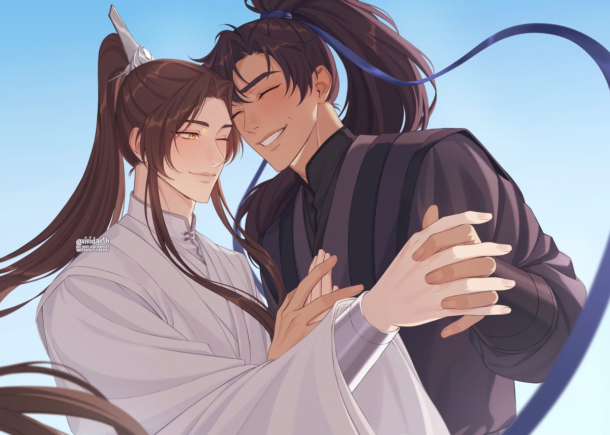I'm late again! 😭  I didn't manage to finish the art for my beloved Shizun's birthday!

#楚晚宁0809生日快乐 #2ha #二哈和他的白猫师尊 #ranwan