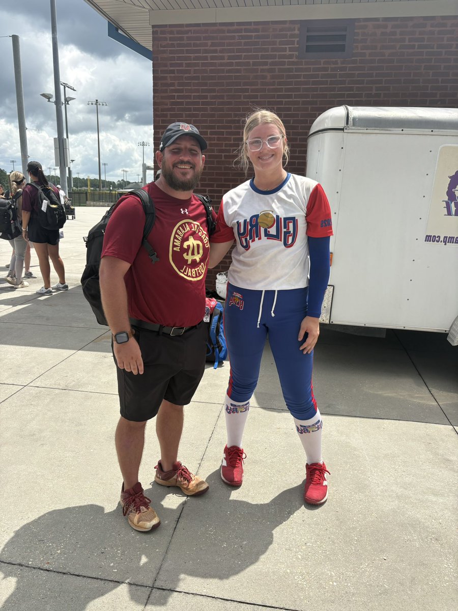 Gulf Coastal Exposure Camp ✅🥎 Huge thanks to all the coaches who shared their knowledge and pushed us to get better. Learned a ton, met some awesome people, and I’m ready to bring the heat this season! 🔥 <a href="/WillHessSB/">Will Hess</a> 
#exposurecamp #softball #grind #collegecamp #camp
