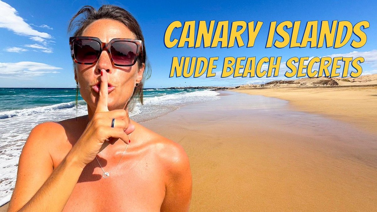 Things you need to know before you're planning your trip to the Canary Islands... Check the video: youtu.be/Uh90XRMEXbE?si…  🫢 

#playanudista #canaryislands #fuerteventura #grancanaria #lapalma #lagomera #tenerife #lanzarote #elhierro #nudista #naturista #getnaked #travelnaked