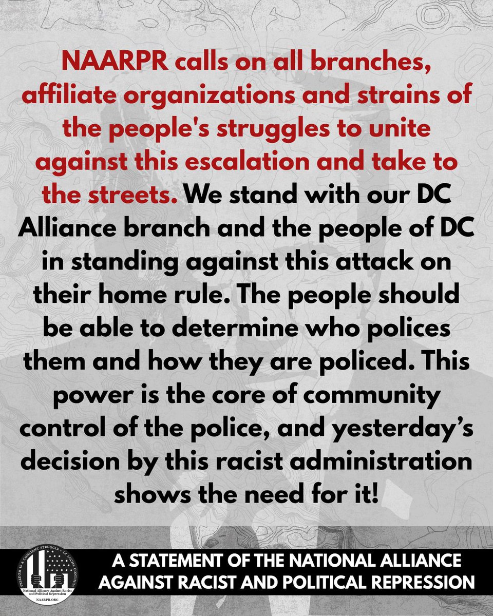 Alliance Against Racist & Political Repression tweet media