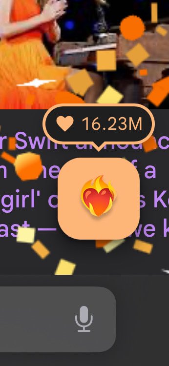 sydneynardizzi's tweet photo. @taylornation13 okay jk i’m sure many people saw it bc 16 million taps lolll https://t.co/rs4o6UvpgT