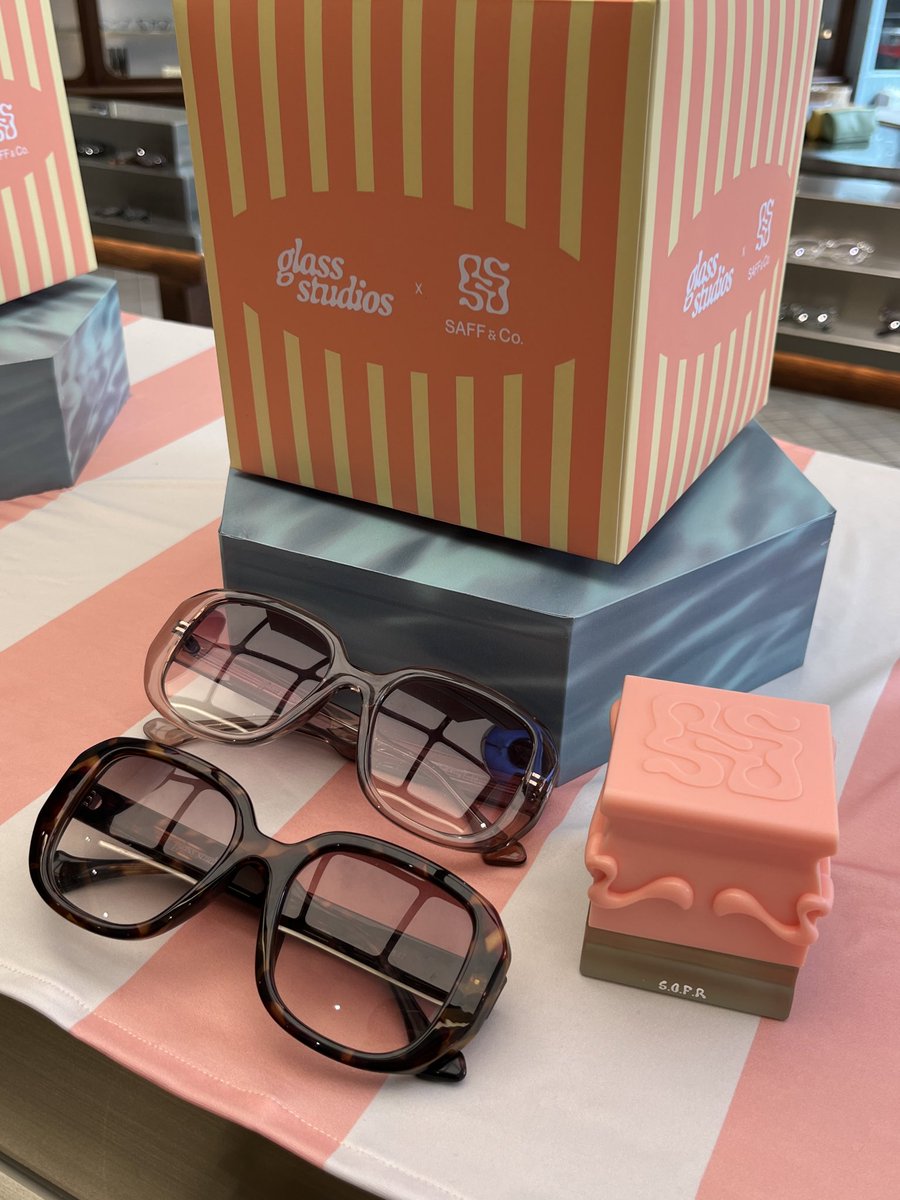 SAFF &amp; Co. x Glass Studios!! Available exclusively at Glass Studios Tanjung Duren and Shopee!