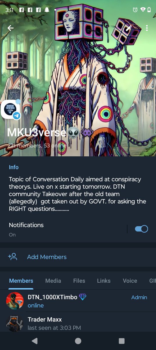 t.me/+WKHbm3hPk3M5N…

Have you joined the TG yet?

We are waiting for you and when we reach 500 members.........

Stay tuned 👀

We haven't even started yet🥷