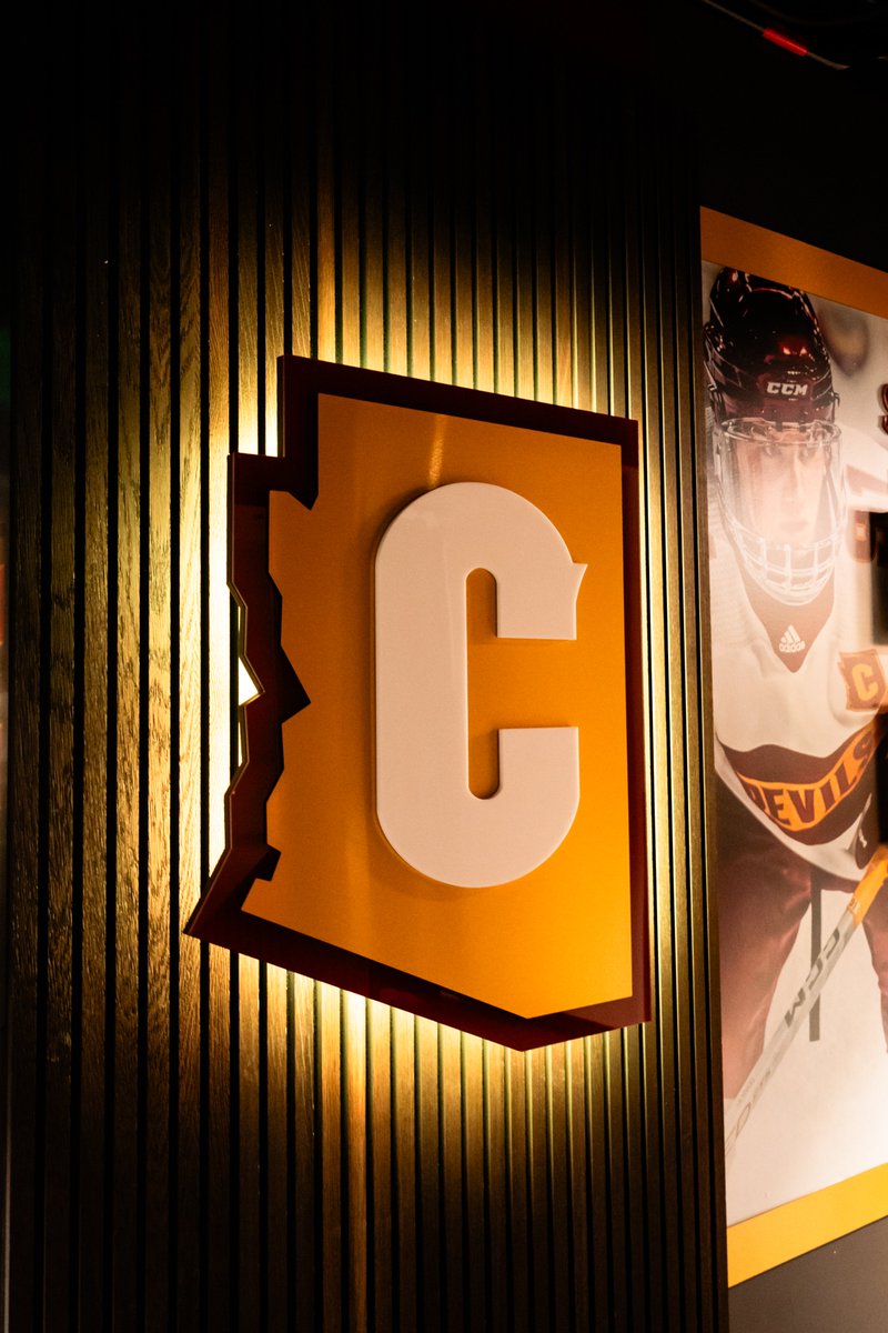 SunDevilHockey's tweet photo. Devils in the details 😈 #BeTheTradition https://t.co/qtXsBk9Qzv