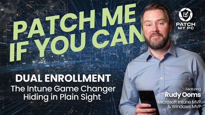 Patch My PC (@patchmypc) on Twitter photo #ITPros 📢 Microsoft flipped the switch on a stealthy new #Intune engine without sending a memo.
<a href="/Mister_MDM/">Rudy Ooms | MVP 🇳🇱</a> spills the secrets on MMP-C, speeding up policy delivery, and changing device management.
Learn more about dual enrollment, desired state config, and what’s next. #ITPros 📢 Microsoft flipped the switch on a stealthy new #Intune engine without sending a memo.
<a href="/Mister_MDM/">Rudy Ooms | MVP 🇳🇱</a> spills the secrets on MMP-C, speeding up policy delivery, and changing device management.
Learn more about dual enrollment, desired state config, and what’s next.