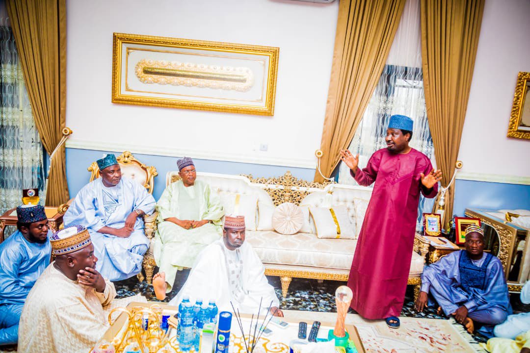 Top chieftains of our great party, the All Progressives Congress (APC), from Bichi Local Government Area of Kano State, led by Alhaji Sani Mukaddas Barden Bichi, paid a thank-you visit to my Abuja residence.