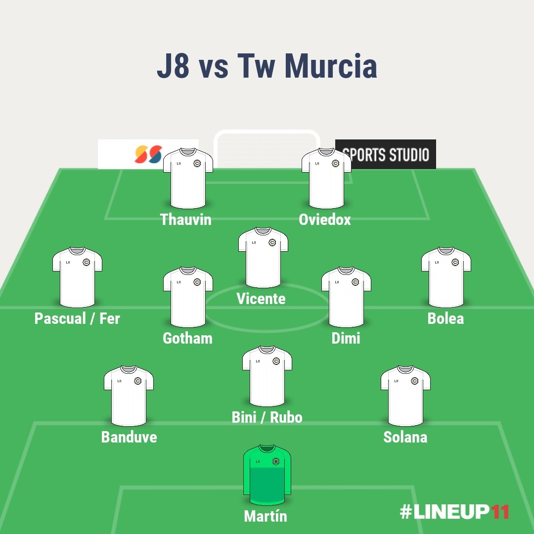 Tw Valencia (@twvalencia_) on Twitter photo ⚔️ XI INICIAL VS <a href="/TwRealMurcia/">Tw Real Murcia</a> ⚔️
🧤 <a href="/MartinezVCF_/">Martín</a>
🧱 <a href="/biniofisia/">BINI</a>
🧱 <a href="/KTDNrubo/">Rubén Fernández 🧡🖤🦇</a>
🧱 <a href="/dani_solana9/">Solana</a>
🧱 <a href="/jorgito_1623/">Banduve</a>
⚡ <a href="/PrinsesoDePatos/">tengo casa sola</a>
⚡ <a href="/FerElTomatxAzul/">FerElTomateAzul 🦇🇪🇦</a>
⚡ <a href="/kingbolea/">bolea</a>
🧠 <a href="/Dimitrisme_/">DimitrismeVcf🦇</a>
🧠 <a href="/Gotham_VCF/">GothamVCF (canal YT valencianista)</a>
🪄 <a href="/Vicente_haz/">Vicente Haz</a>
⚽ <a href="/ThauvinVCF/">A🦇</a>
⚽ <a href="/Giijonx/">Brouston</a> ⚔️ XI INICIAL VS <a href="/TwRealMurcia/">Tw Real Murcia</a> ⚔️
🧤 <a href="/MartinezVCF_/">Martín</a>
🧱 <a href="/biniofisia/">BINI</a>
🧱 <a href="/KTDNrubo/">Rubén Fernández 🧡🖤🦇</a>
🧱 <a href="/dani_solana9/">Solana</a>
🧱 <a href="/jorgito_1623/">Banduve</a>
⚡ <a href="/PrinsesoDePatos/">tengo casa sola</a>
⚡ <a href="/FerElTomatxAzul/">FerElTomateAzul 🦇🇪🇦</a>
⚡ <a href="/kingbolea/">bolea</a>
🧠 <a href="/Dimitrisme_/">DimitrismeVcf🦇</a>
🧠 <a href="/Gotham_VCF/">GothamVCF (canal YT valencianista)</a>
🪄 <a href="/Vicente_haz/">Vicente Haz</a>
⚽ <a href="/ThauvinVCF/">A🦇</a>
⚽ <a href="/Giijonx/">Brouston</a>