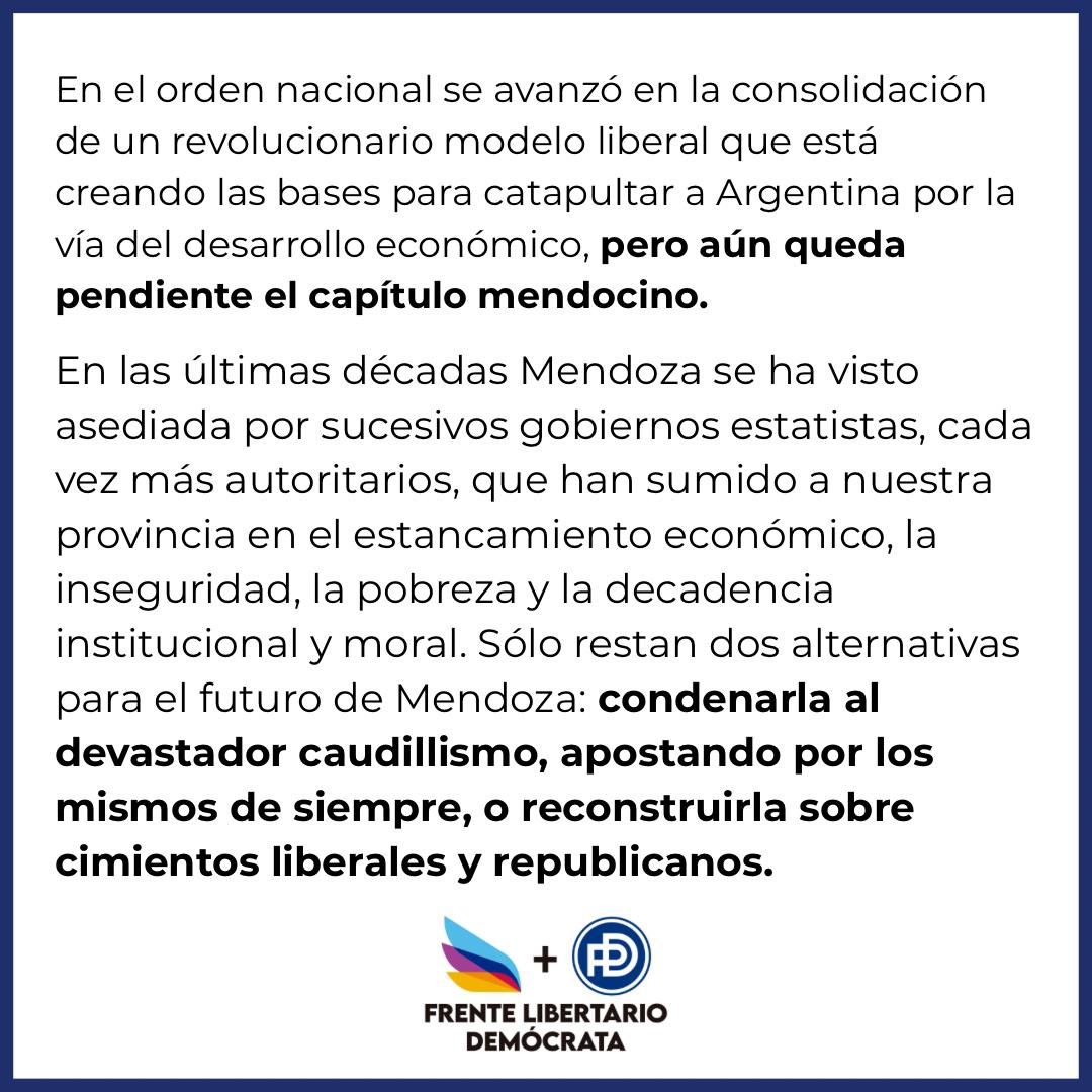 Partido Demócrata Mendoza tweet media