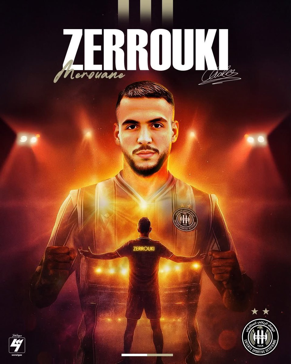 ESSinsider's tweet image. WELCOME Marouane #ZERROUKI 🦅

#ESSetif | #WeAreESS |
#وفاق_سطيف 🖤🤍