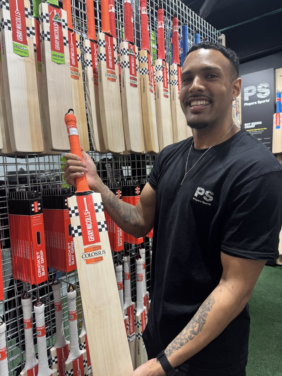 Aqueel Approved. ✅

Check out the new <a href="/graynics/">Gray-Nicolls</a> cricket bat range this week at Greenlane.

#Cricketer #CricketFans #cricketnation #graynicolls