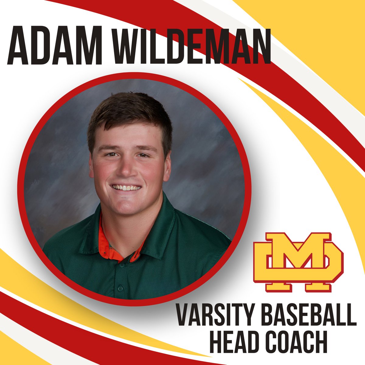 MaterDeiHS's tweet photo. MD is excited to announce Adam Wildeman as the new Varsity Baseball Coach! 

Full Press Release: https://t.co/QvEgabUCsL https://t.co/6UiVmvLKCq