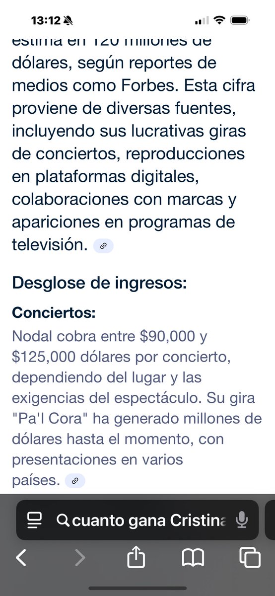 GUADALUPE_CONTR's tweet photo. Vamos a cifras #Nodal #Cazzu #Pensionalimentaria
Según reportes Nodal cobra mínimo: 90 000 dlls X CONCIERTO. Calculemos 80 conciertos al año…. Al año gana 7 MILLONES 200mil dólares…. De pensión da 84,000 dolares. Es decir el 1.16% SIIIII el 1%
👇🏽👇🏽
¿Es justo? https://t.co/c2PEY5N4mD