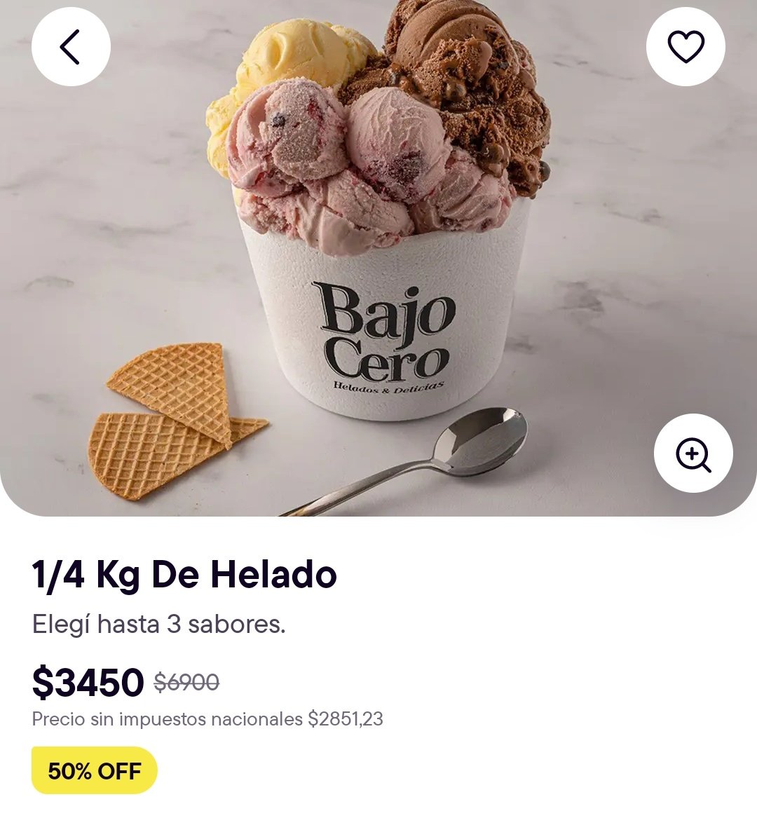 PreciosRosario2's tweet photo. 💣 50% off en HELADOS 💣
🍨 Muchas heladerías con el 50% de descuento en PedidosYa
👉🏻 Algunos ejemplos en 1/4 kilo:
💰 $3.100 en #FreeShop
💰 $3.450 en #BajoCero
💰 $3.750 en #Marbet
De nada 😎
#HeladosEnRosario 🍨