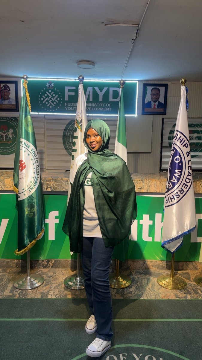 younglioness5's tweet photo. I was at the Federal Ministry Of Youth Development today in celebration of International Youth Day 2025🎉 
I Pray we live to see the good change we hope for.
Long live the Federal Republic of Nigeria 🇳🇬 
#InternationalYouthDay #InternationalYouthDay https://t.co/PnF4TQKcDX