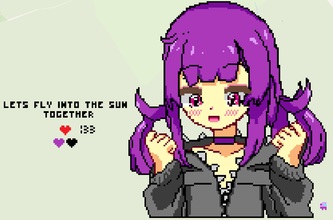 Shworld_Shplace's tweet photo. #sliceofshadow 
After a collaborative effort of painting 17,909 pixels, p2w has put pixel-Shon on the map of wplace.

Thanks to 
Tupajumi, Kozumi, Cordies, LinkTheDot, 40Delta, MisterTheCat, 3Stan, Somnium, zorp, Kilo, Effluxi, Rovaxn, RealKind, and Sevens for contributing. https://t.co/qFdj2gbbRB