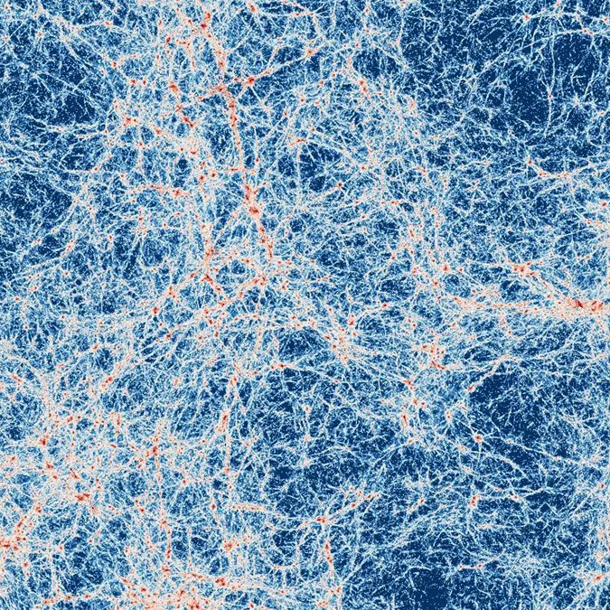 doctorfision's tweet photo. ¿Es esta la primera imagen de la red cósmica, la colosal telaraña invisible que sostiene al universo? En ella, las galaxias no flotan al azar, sino que se agrupan y conectan a lo largo de filamentos de gas que atraviesan el cosmos como hilos de luz. https://t.co/ltyFhoOavq