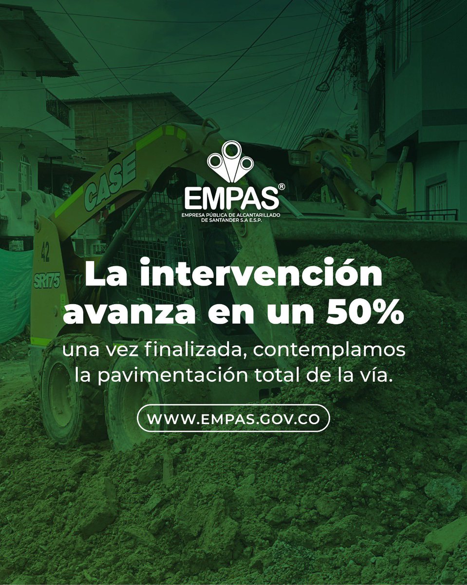💧 Avanzamos en La Trinidad
en Floridablanca, seguimos comprometidos con tu bienestar. 

🚧 Con la reposición de redes en este sector, garantizamos un sistema más eficiente y entregamos calidad de vida a nuestros usuarios.

#ObrasQueTransforman #CalidadDeVida #Floridablanca