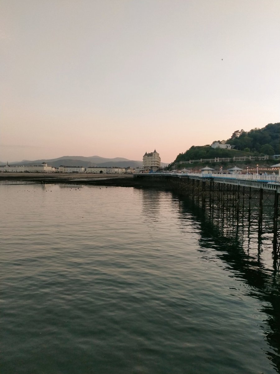 A reflective lean on the railings of a pier never loses its lustre. And Llandudno Pier is apparently the Pier of Year. What an accolade....