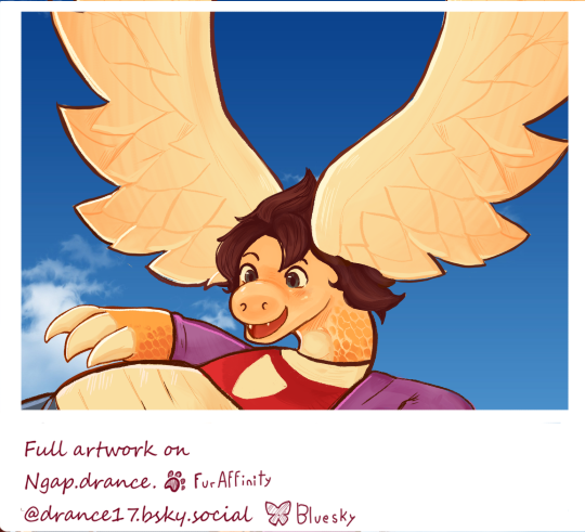 Drance17's tweet photo. "I have the head on the skyyy~"
---
here a comision for @TurboPingouin 
thanks for the confident on my work
---
#dragonite #MegaDragonite #TfTuesday #TfEveryday #furry https://t.co/EbPdCOVkcq