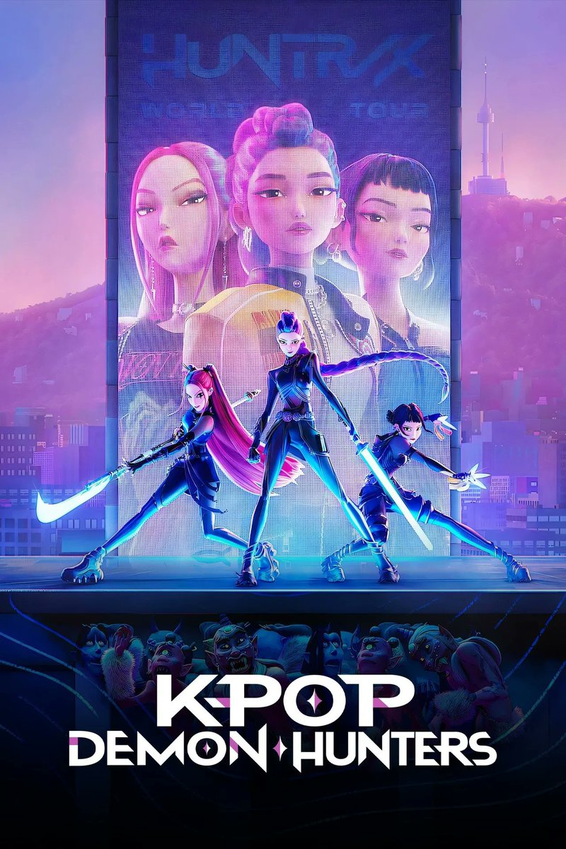whatonnetflix's tweet photo. KPOP DEMON HUNTERS will surpass RED NOTICE to become the most watched Netflix Original movie of all time in the next few weeks. 

It needs another 46.3M views to topple the record held by Red Notice for over four years. https://t.co/qWfuV0Yg6U