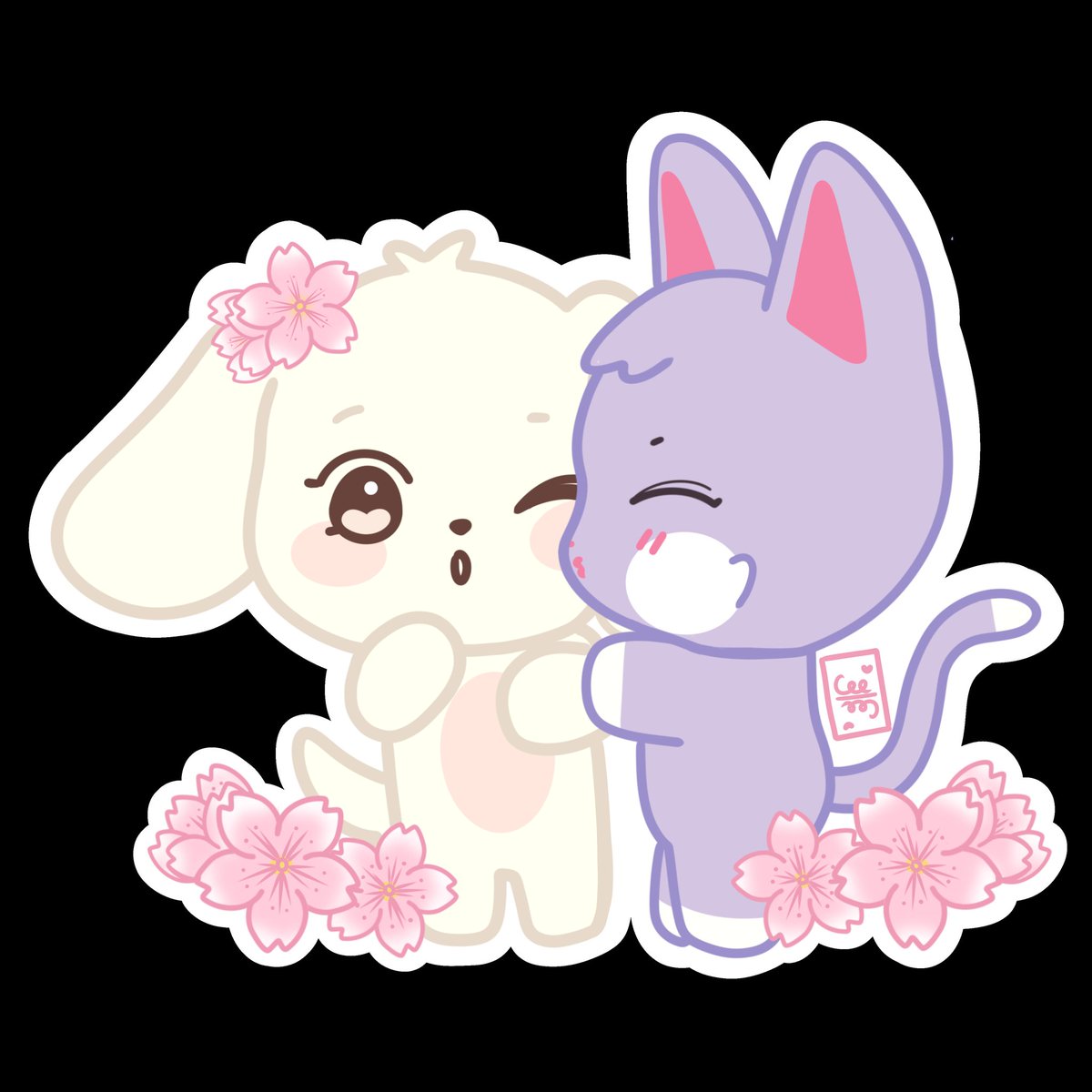 ThePastelFix's tweet photo. Two of the commissions I finished for @roisdae 
Open for digital commissions 🤭 
#aniteezfanart #fanartcommissions #openforcommission https://t.co/bPRH6t7qUT