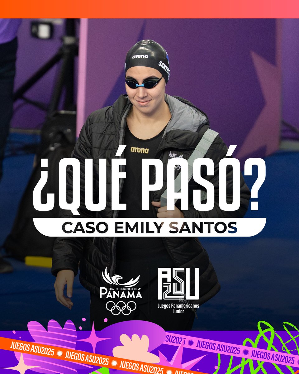 COlimpicoPanama's tweet photo. 🚨 𝗖𝗔𝗦𝗢 𝗘𝗠𝗜𝗟𝗬 𝗦𝗔𝗡𝗧𝗢𝗦 - 𝟮𝟬𝟬𝗠 𝗣𝗘𝗖𝗛𝗢 🏊🏻‍♀️

Explicación de lo sucedido con la nadadora Emily Santos en la serie clasificatoria de la prueba de 200m pecho. 

#TEAMPANAMÁ 🇵🇦
Somos #UnPaísUnEquipo https://t.co/APkx0pb5TU