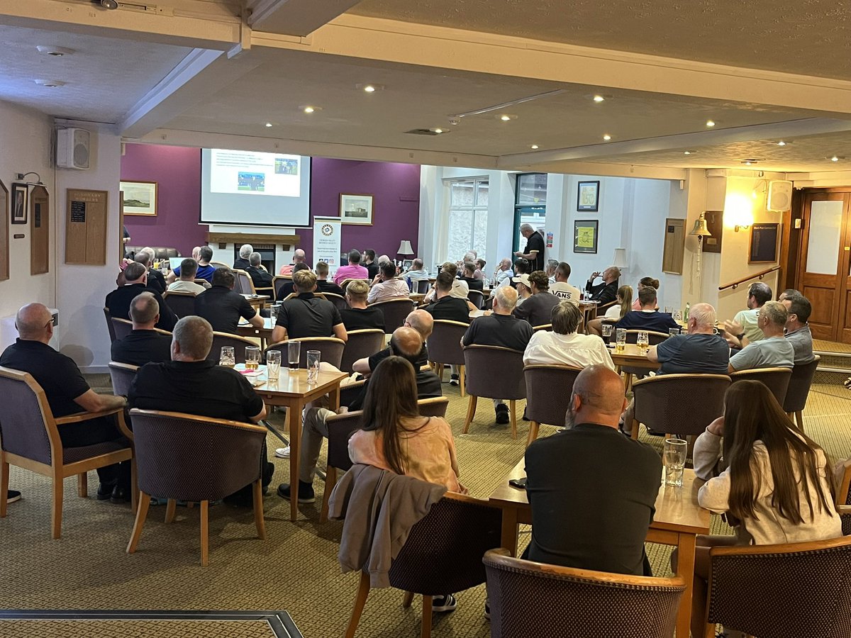 Wow, what a night we had last night! Absolutely amazing to get so many of us all together to kick off the season with a bang. 

Huge thanks to our guest speakers Reece, Nathan and Liam, and to our new hosts Erewash Valley Golf Club!