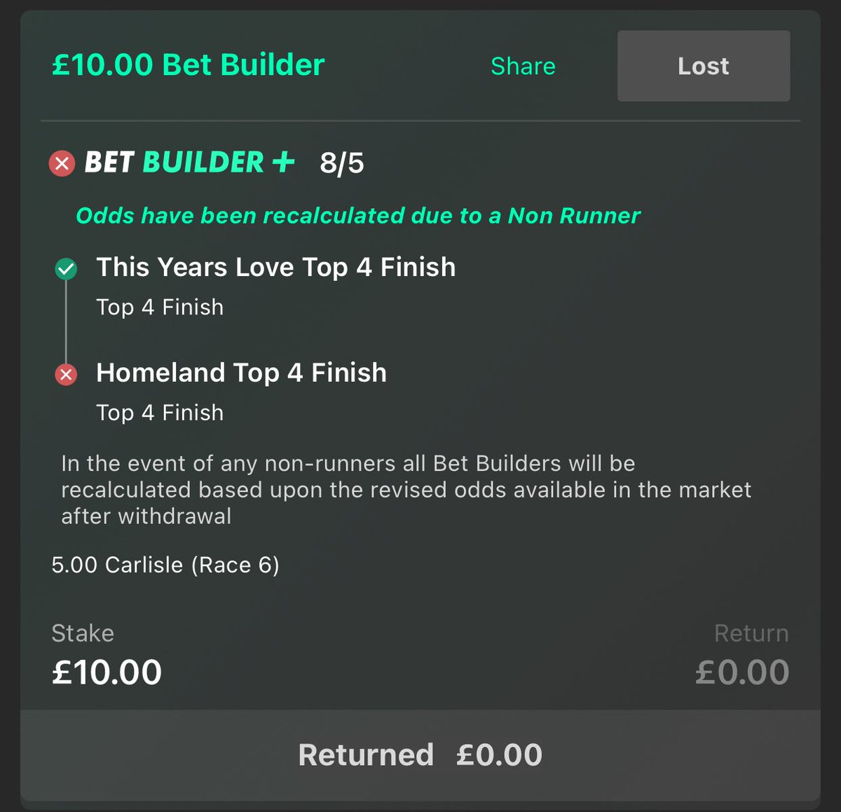Sport__Psych's tweet image. Day 13 — £551 ➡️ £612

Today there were plenty of options, and I went for five. We nailed four of them, made up for yesterday’s loss, and learnt a new lesson along the way.
#WinningDay #LessonLearnt #MakingProgress #BounceBack #OnTrack