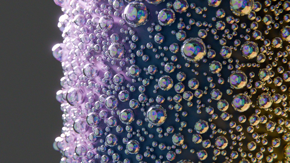 Some bubbles 
Baby steps towards shading and composing..