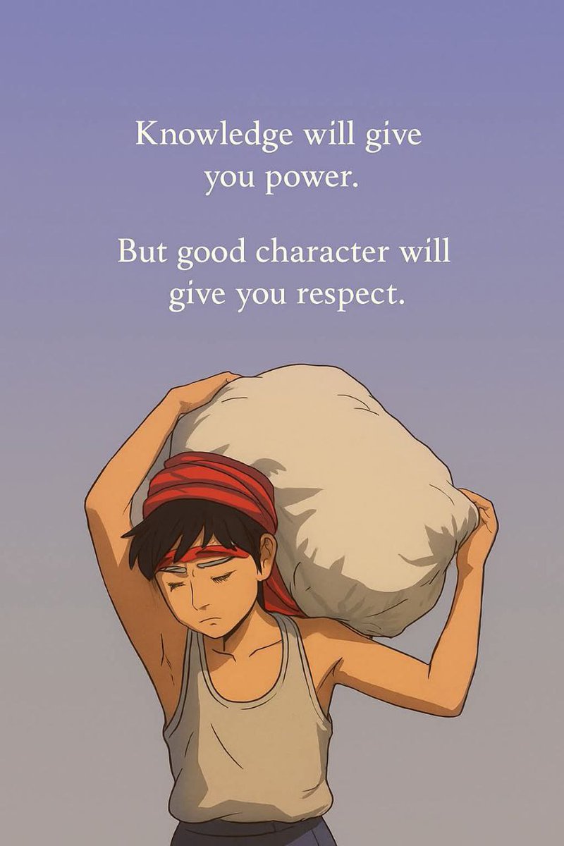 FreakyTheory's tweet photo. Good character will give you respect. https://t.co/XC8Fu1RMye