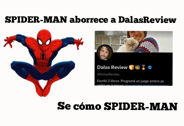 ChoclitoChan0's tweet photo. Yo te apoyo SPIDER-MAN ❤️ https://t.co/a7abISpHPX